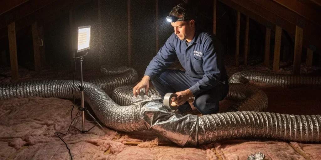 Ductwork inspection and indoor air quality service in Austin